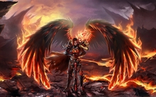 video games wings fire fantasy art armor inferno heroes of might and magic swords 1920x1080 wallp Wallpaper